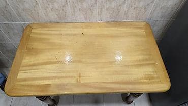 ber ber: Mətbəx masası, Yeni, Açılmayan, Taxta, Dördbucaq masa — 1