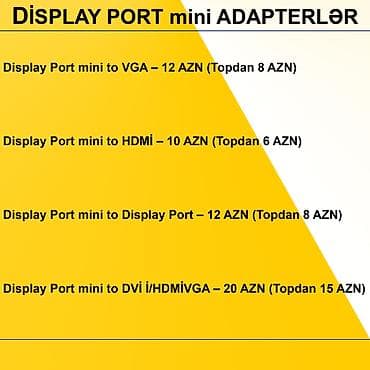 mini itx: DisplayPort mini Adapterlər/Konverterlər (Çeviricilər) ⭐Display Port — 2