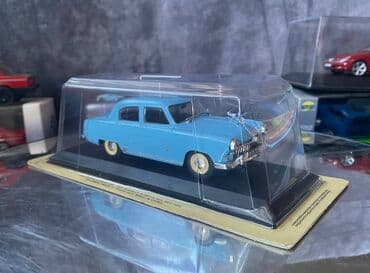 требуются модели для наращивания ресниц: Коллекционная модель GAZ-M21 Volga light blue 1958 Altaya Scale — 4