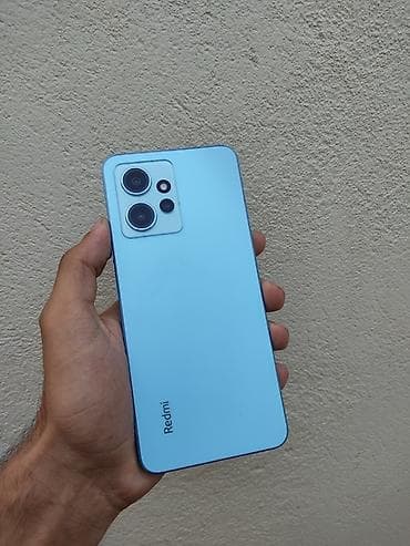 nar full 9 paketi aktiv etmek: Redmi Note 12, 128 GB, rəng - Göy, Barmaq izi, Face ID — 4