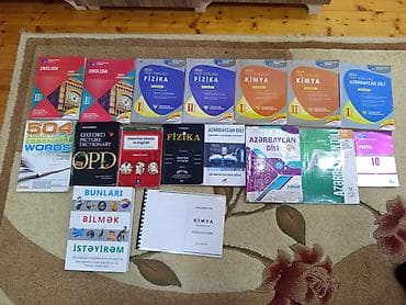 Müxtəlif dərs vəsaitləri və hazırlıq kitabları dəsti Tərkib: - 2025 — 1