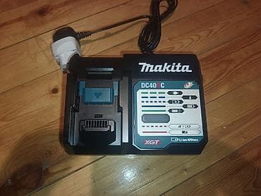işlənmiş alətlər: Makita XGT 40V max dəst – arxa tutacaqlı akkumuliyatorlu dairəvi mişar — 8
