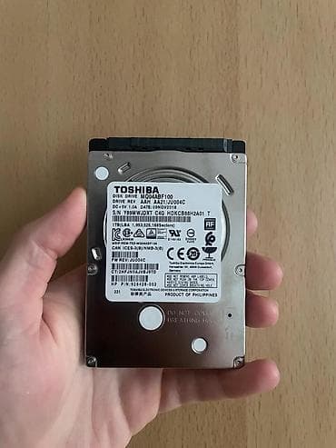 Sərt disklər (HDD): 1TB hard disk 2.5 Playstationlara nootbuklara komputerlere — 1