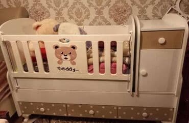 sopa: Oğlan və qız üçün, İşlənmiş, Beşik, Komod — 1