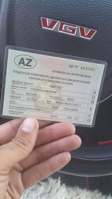 kia forte diffuser: Model: Tofas Şahin sedan Rəng: Mavi Kuzov: 4 qapılı, arxa — 8