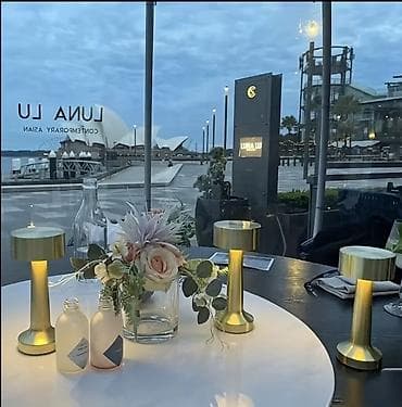 dekor isiqlar: Restoran və ev üçün Hər model və say var Masaüstü LED toxunma — 1