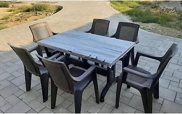 stul: Yeni, Plyaj, piknik stulu, Plastik, Türkiyə — 1