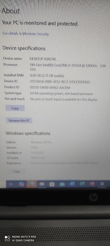 Видеоигры и приставки: HP noutbuk – hədiyyə paketli - Brend: HP - Ekran: 15.6" - Klaviatura — 3