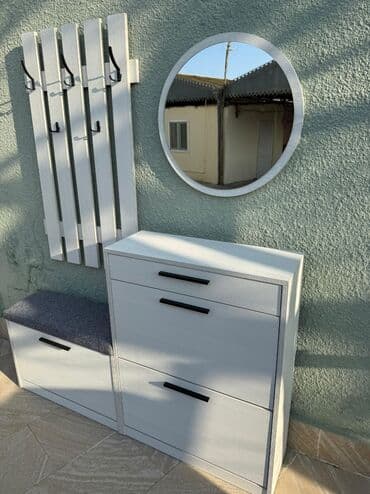 мебель для прихожей в баку: Yeni, Açılan, 4 qapılı Düz dolab, Dəhliz dolabı, Azərbaycan — 5