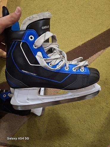 bucci ayaqqabı: OXELO buz konkisi (hokkey tərzi) - Brend: Oxelo - Rəng: qara-mavi — 3