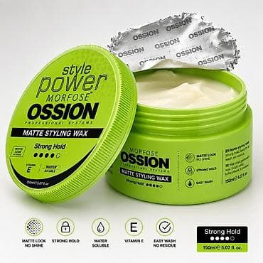 matt pear: Morfose OSSION Matte Styling Wax – güclü fiksasiya, mat effekt - Növ — 1