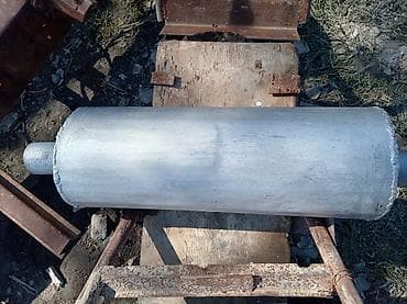 Avtomobil səsboğucu (muffler) - Material: metal (korpus və flanş — 2