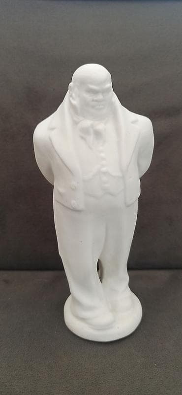 Fiqur, Keramika, rəng - Ağ