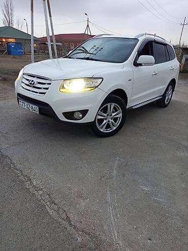 salon oturacaqlari: Hyundai Santa Fe: 2 l | 2009 il Krossover — 1
