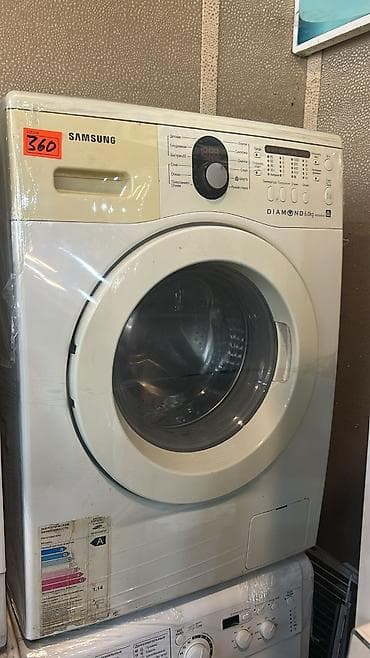 Paltaryuyan maşın Samsung, 6 kq, Avtomat, Qurutmasız, Kredit yoxdur — 1