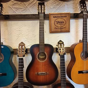 gitara cexolu: Klassik gitara Valencia VA434CSB Simlərin sayı: 6 Üst:Sitka Spruce — 1