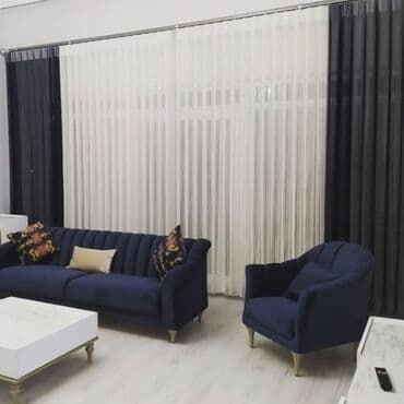 Rum ştorları: Dikey jalüz pərdə – yaşayış və ofis məkanları üçün müasir dizayn — 1