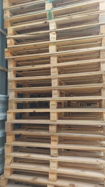 kreditle generator: Taxta paletlər - Material: iynəyarpaqlı ağac (kəsik, hamarlanmış — 4
