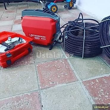 Kanalzasiya ustası profsyanal tros və məftillə açılması qarantiya
