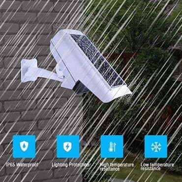 лед: Hərəkət sensoru ilə xarici kamera dummy lampa Uzaqdan idarəetmə ilə — 4