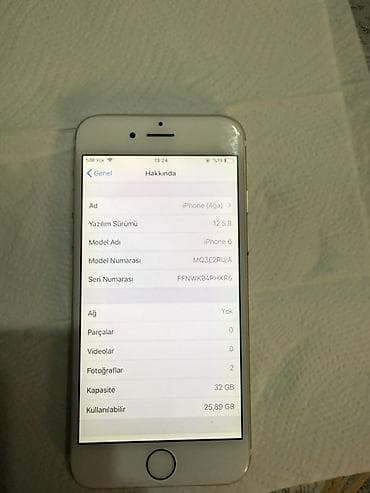 redmi note 9 optimal: IPhone 6, 32 GB, Qızılı, Barmaq izi — 3