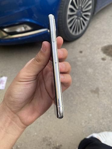 i̇phone 5c: IPhone X, 64 GB, Gümüşü, Simsiz şarj, Face ID — 2