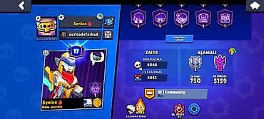 Brawl Stars hesabı – Syniox - Kupa yolu: 58 506 (ən yüksək 58 508) - — 2