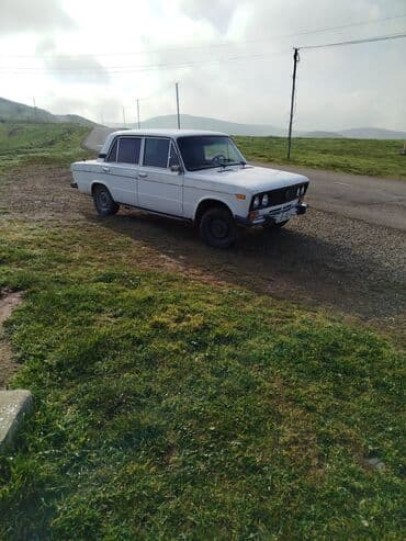 Model: Lada (VAZ) 2106 Kuzov: sedan, ağ rəng Yanacaq: benzin Ötürücü