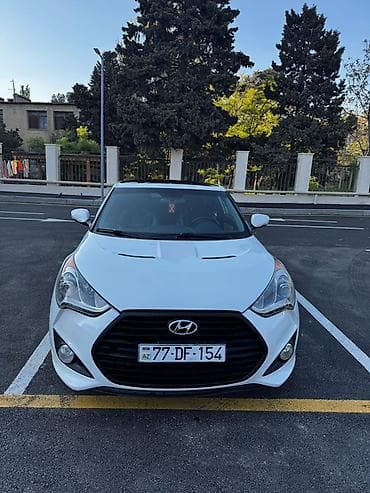 fara chanqan: Hyundai Veloster, ağ rəng, 3 qapılı kupe/gətbek kuzov. Azərbaycanda — 1