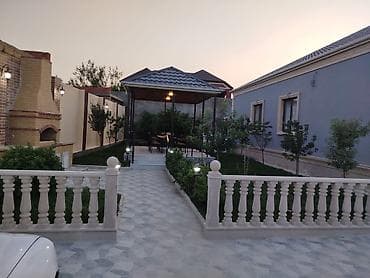 emircanda satilan heyet evleri: 200 kv. m, 4 otaqlı, Hovuzlu, Kombi, Qaz, İşıq — 1