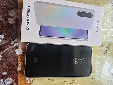 samsung s21 ultra ikinci el: Samsung Galaxy A36, 256 GB, rəng - Bənövşəyi, Barmaq izi — 4