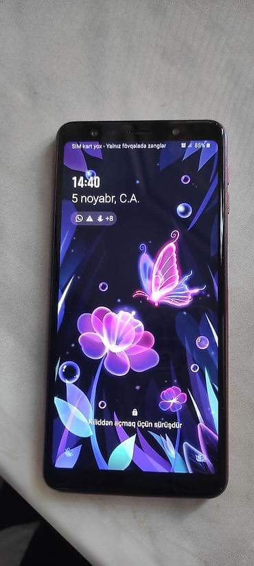 Samsung Galaxy A7 2018, rəng - Çəhrayı, Sensor