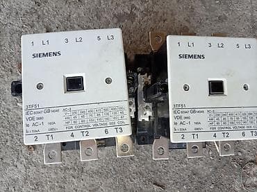 1.80 yolka: Siemens 3TF51 kontaktorlar - Model: 3TF51 - Standartlar: IEC 60947 / — 1