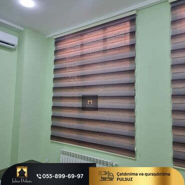 ucuz tüller: Jalüz pərdə ucuz sok qiymətlər bizdə 2 ya 3 günərzində hazırlama — 9