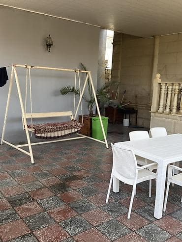 daş soba: İşlənmiş, Dördbucaq masa, 6 stul, Açılmayan, Skameykalar ilə, Plastik, Azərbaycan — 4