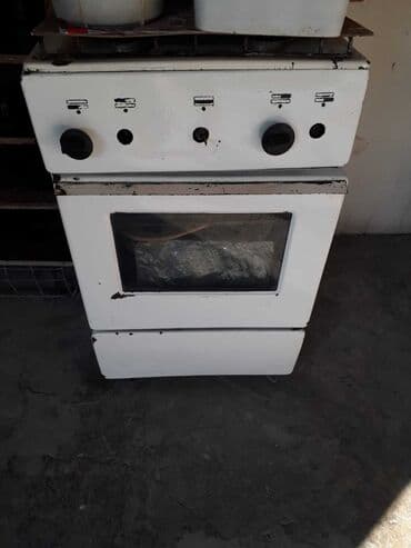 qaz plitə: Plitə Qazlı, Ayrıca dayanan, 4 gözlü, İşlənmiş — 2