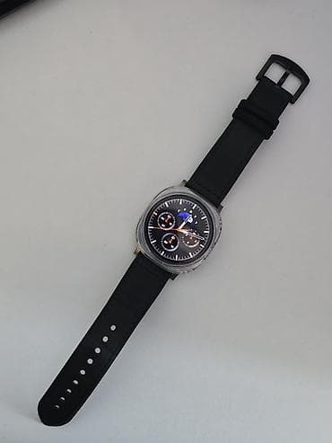 Smart saat, Samsung, Sensor ekran, rəng - Qara