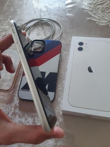 iphone 11 2ci el: IPhone 11, 64 GB, Ağ, Face ID — 4