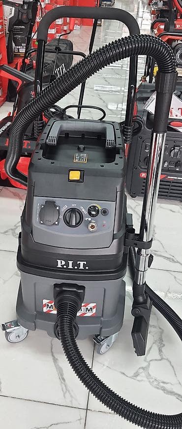 P.I.T. sənaye tipli tozsoran – quru və yaş təmizləmə üçün - Güclü