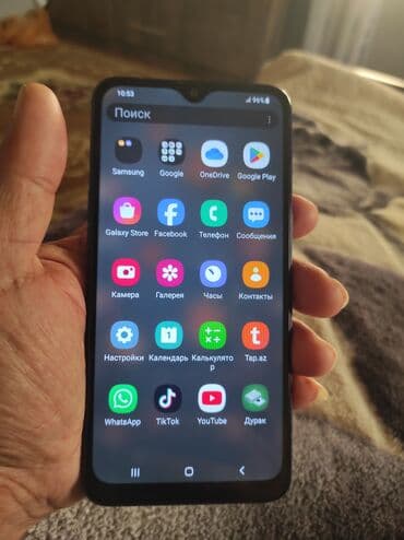 rengli printer: Samsung A10e, rəng - Mavi, Barmaq izi — 6