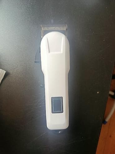 ucuz modem: Saç kəsim maşını – simsiz, şarjlı - Rəng: ağ korpus, paslanmayan — 4