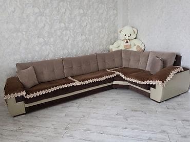 krep parca: Künc divan, İşlənmiş, Açılan, Bazalı, Parça, Çatdırılma yoxdur — 1