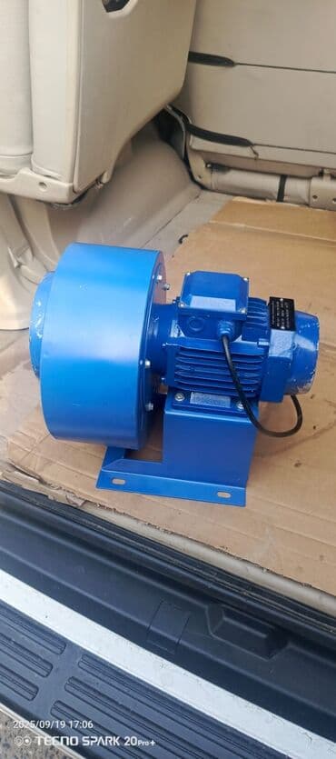 tal: Mavi metal korpuslu radial/şanxay tipli ventilyator Məhsulun təsviri — 3