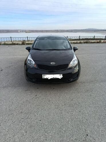 kvadrasikl satisi: Kia Rio sedan – qara rəng, 4 qapı, şəhər və tras üçün qənaətcil və — 1