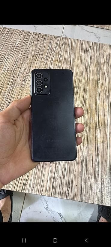 Samsung Galaxy A52, 128 GB, rəng - Qara, Barmaq izi — 3