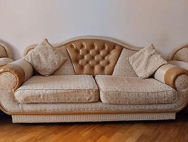 İşlənmiş, Klassik divan, Kreslo, Açılan — 1