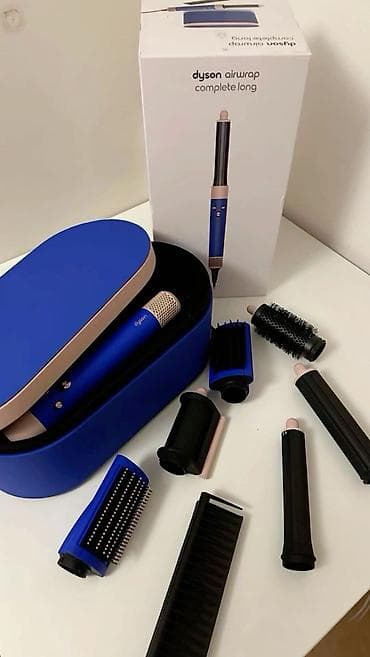 Dyson airwrap bir iki dəfə istifadə edilib karopkasí falan hər şeyi