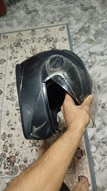 huawei qol saati: Motorsiklet dəbilqəsi – tam üz örtüklü (full-face) model - Rəng və — 2