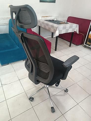 kreslolar: Təkərli, Qolları tənzimlənir, Parça — 3