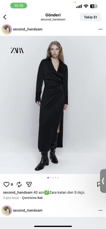 qalin don: Gündəlik don, Midi, Zara, M — 3